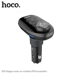  4 HOCO E45 Happy route car wireless FM transmitter ORIGINAL