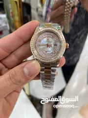  4 ساعات ماركة اصلية ماركات Rolex brand watches ARMANI CARTIER