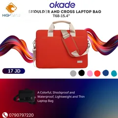  1 شنته كتف لابتوب اوكادي T68-حجم 15-16" Okade T68 15.6" Business Laptop bag