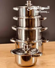  4 طناجر نوع ثقيل