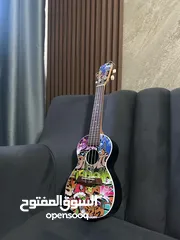  2 4 strings new body  custom body  ukulele(  آلة  (مش جيتار