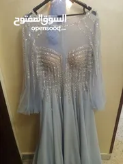  1 فساتين عدد2 أخضر فاتح وازرق فاتح