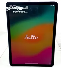  1 ايباد اير 6 IPAD AIR 6 11" M2 مع قلم ابل برو الأصلي وكفر ولصقة شاشة كرستال اصليات