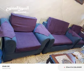  3 اطقم كنب للبيع