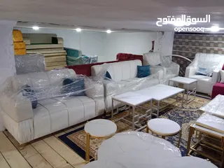  27 غرفه نوم كامله مع الفرشه وملحق وبنش قدام التخت جديد