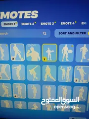  8 حساب فورت نايت سيزون 3 وحزمة توتش ونوادر