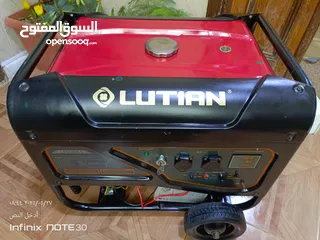  3 مولد كهرباء بنزين 6 كيلو ونص بحال وكالة نوع لوتن