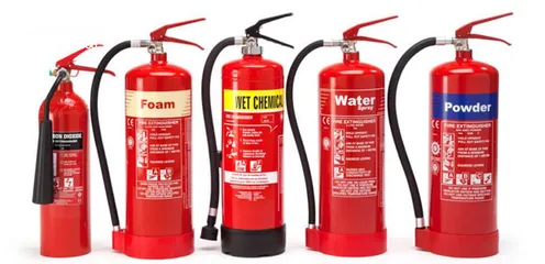  7 طفابات الحريق - طفاية الحريق - طفايات حريق - سلامة عامة -السلامة العامة -الطفاية-  Fire Extinguisher