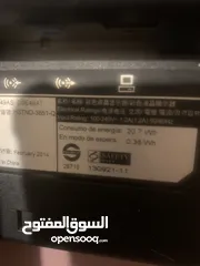  5 شاشة HP للبيع بسعر مغري و لابتوب Dell عدد 2 قطع بحاله جيده جدا