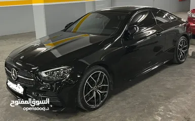  1 بحال الوكالة A+ عداد 23 الف كم ‏ E200 Coupe Mild Hybrid Night Package ‏AMG KIT داخلي وخارجي