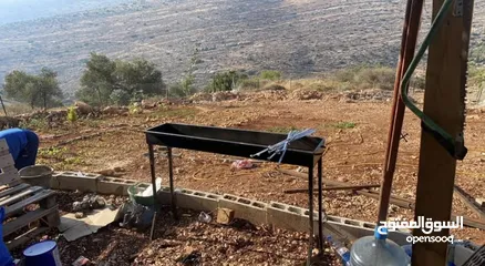  4 بيت عور الفوقا قطعه ارض 500 متر