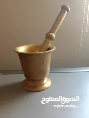  6 هاون نحاس قديم جدا حلبي