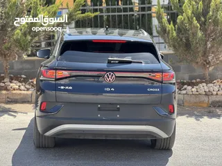  9 ‏ ‏ VW ID4 Crozz PRO  فل كامل برو فحص كامل عداد شبه زيرو حرة بحالة الوكالة