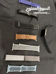  9 ‏Apple Watch Series 7 – ستانلس ستيل 45mm – GPS + Cellular – Graphite