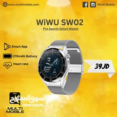 2 ساعة WIWU SW02  الذكية
