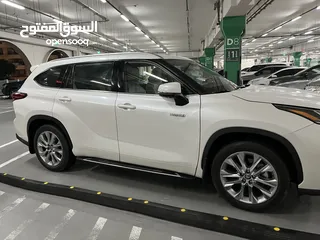  4 Toyota Highlander Hybrid 2020- VXR full option -57000Km