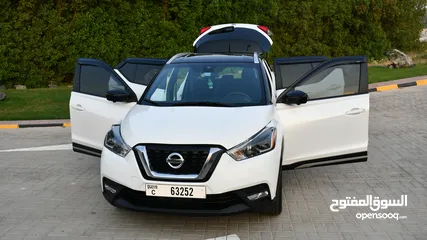  13 Nissan -Kicks - 2020 - White - Mini SUV - Engine Capacity 1.6 L