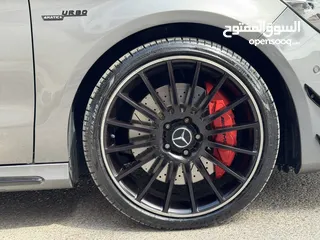  8 مرسيدس بنز CLA 45 AMG 2017 للبيع لون فيراني