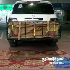  1 حاملة شنط خلفيه