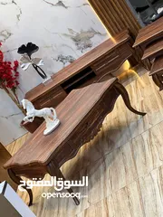  2 ميز بلازما +طبلة وسطيه و3اصغار بسعر 250الف والتوصيل مجاني