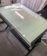  1 مرسم هندسي زجاج الشف المضيء قياسات: ‏A0 =120*80 ا