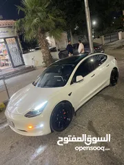  4 Tesla model 3 stander plus 2023  تسلا مودل  3 ستاندر بلس 2023 فحص كامل 7 جيد ونظيفة جداً