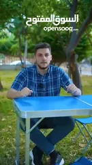  7 طاولة المنيوم خفيفه وسهله الطئ