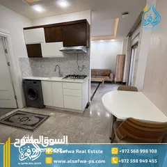  1 استديو مميز مفروش للايجار وسط البلد قرب الدوار التشريعي