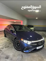  4 مرسيدس بنز EQS 450 + بحالة الوكالة وكفالة الوكالة
