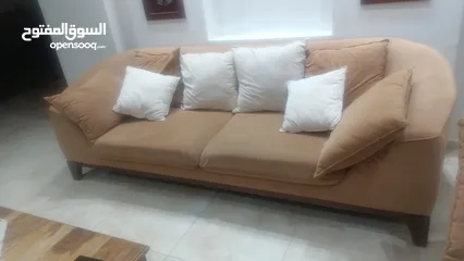  3 طقم كنب مستعمل بحالة جيده