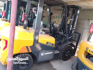  10 للبيع رافعة شوكية جديده 3.5 طن . ديزل فل الفل . صيني ماترور اسوزو ياباني