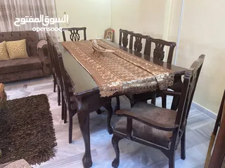  1 طاولة سفره 8 كراسي