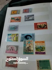  12 طوابع الكويت متنوعه اكثر من 220 [منت]طابع ماليه وتذكاريه للبيع بسعر ممتاز