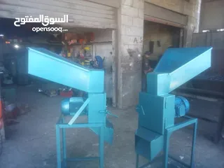  6 جاروشة قمح + جاروشة خبز +خلاط اعلاف + معاسة شعير + جاروشة ذرا ...