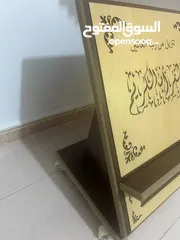  2 ستاند قرآن حفر خشب