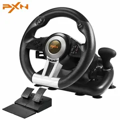  3 ستيرنغ ويل مقود سواقة مع بريكات لأجهزة الـ PC و البلايستيشن PXN V3 Steering