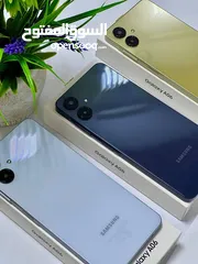 6 مستعمل ايام Samsung A06 رام  8 و 12 جيجا 64 و 128 أغراضة والكرتونه الأصلية متوفر توصيل