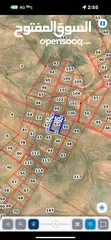  4 10 دونم أرض للبيع طريق المطار الخريم كوشان مستقل علا شارعين