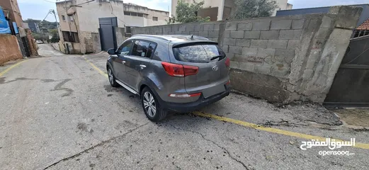  14 جيب كاياسبورتاج موديل 2014-اتومتيك'دفع 4×4 ماتور 2000ديزل فل فل اضافات ماعد الفتحة - نظيف من الاخر