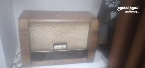  1 راديو أنتيكا خشب 100%