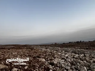  14 تملك الان فرصة العمر قطعة ارض من اراضي غرب عمان مطلة على فلسطين و الاغوار و البحر الميت و سد الكفرين