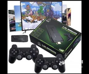  9 جهاز اتاري بوضوح 4k جهاز hd فلاشة علي اكتر 20000 العبة