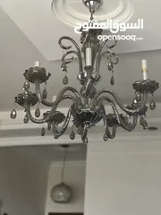  2 ثريات كريستال للبيع