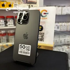  1 ‏iPhone 15 Pro Max 256GB battery 100% ‏‎ايفون 15 بروماكس ذاكرة تخزين 256 جيجا بطارية 100٪  تيربو سيم