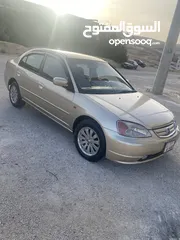  2 هوندا سيفيك 1700 موديل 2002 والفحص مرفق