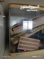  2 حوض سمك جاهز مجهز بكامل عدة طول  عرض 90 العمق 45 طول60
