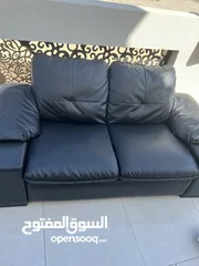  1 كنب جلد نوعيه ممتازة