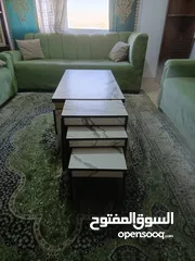  1 طقم كنب كامل ثلاث قطع