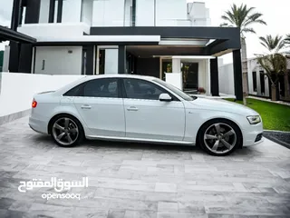  5 ORIGNAL PAINT  AUDI A4 3.0T S-LINE  FULL OPTION  WELL MAINTAINED  GCC