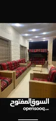  3 طقم راتان 5 مقاعد   يتوفر مراجيح ثلاثية  يتوفر أطقم رتان سباعي  مراجيح عش البلبل